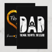 Firefighter Gift | The Man The Myth The Legend (Front/Back)