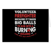 Firefighter Gift | Volunteer Firefighter (Front Horizontal)