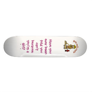 Firefighter Girl Skateboard Deck