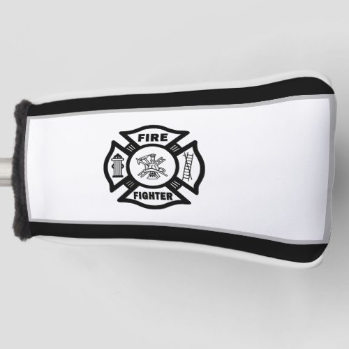 Firefighter   golf head cover
