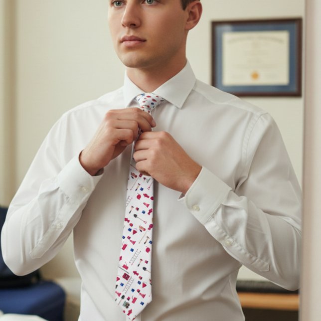 Firefighter Graduation necktie (Creator Uploaded)