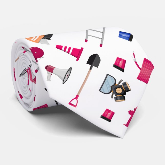 Firefighter Graduation  necktie (Rolled)