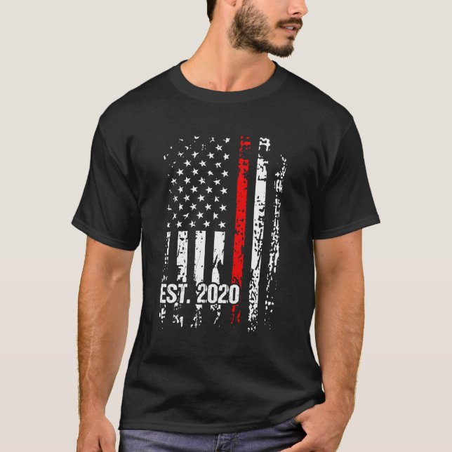 Firefighter Graduation Shirt Fire Academy 2020 Exa (Front)