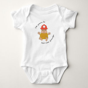 Firefighter grandpa baby bodysuit