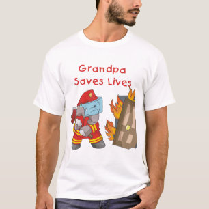 Firefighter Grandpa T-shirts and Gifts