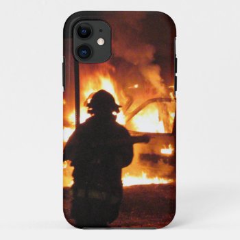 Firefighter Handline Iphone 11 Case by bonfirefirefighters at Zazzle