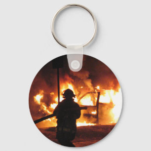 Firefighter Handline Keychain