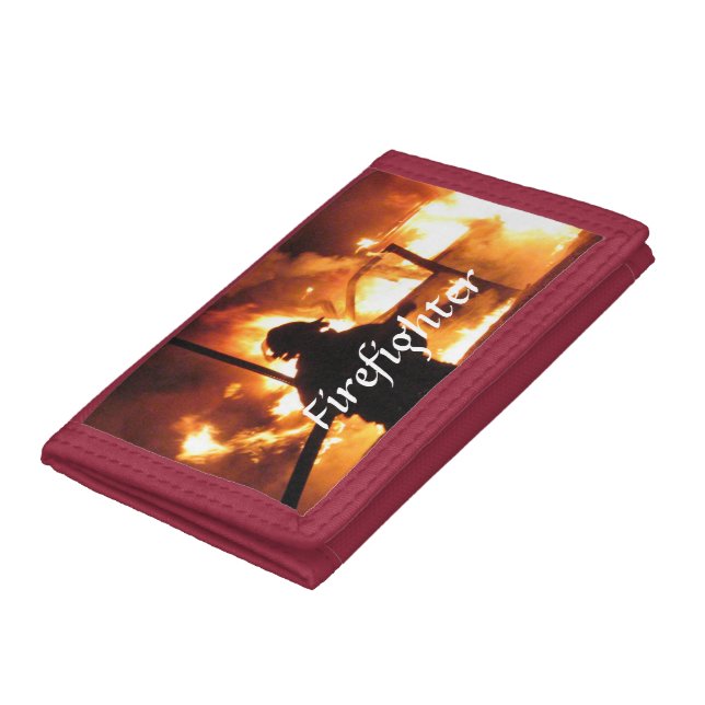 Firefighter Handline    Trifold Wallet (Bottom)