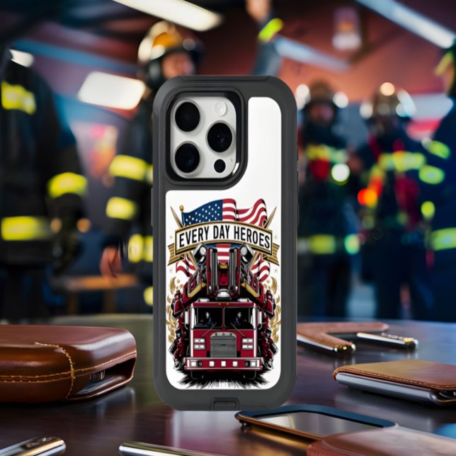 Firefighter Heroes iPhone 15 Pro Case (Creator Uploaded)