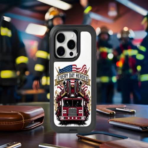 Firefighter Heroes iPhone 15 Pro Case