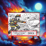 Firefighter Heroes Rescue Adventure 2025/2026  Calendar<br><div class="desc">Gear up for an exciting journey into the world of firefighting with Firefighter Heroes Rescue Adventure Coloring 2025/2026 Calendar! This thrilling coloring book 2025/2026 Calendar is packed with action, featuring brave firefighters tackling emergencies and saving lives. Kids will love coloring scenes of fire trucks racing to the rescue, firefighters battling...</div>