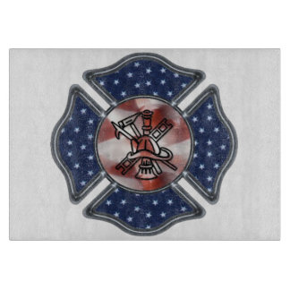 Firefighter Home Cutting Board