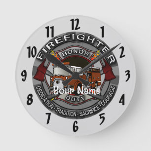Firefighter Honor clocks