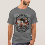 Firefighter Honor custom name t-shirt