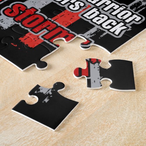 Firefighter I Am the Storm Jigsaw Puzzle