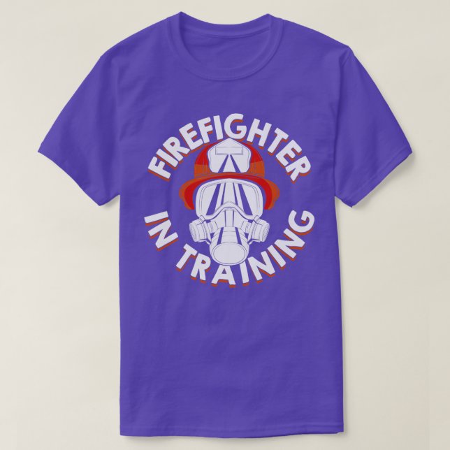 Firefighter In Training Future Fireman Gift  T-Shirt (Design Front)