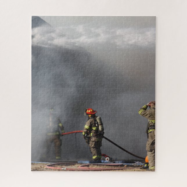 Firefighter Jigsaw Puzzle (Vertical)