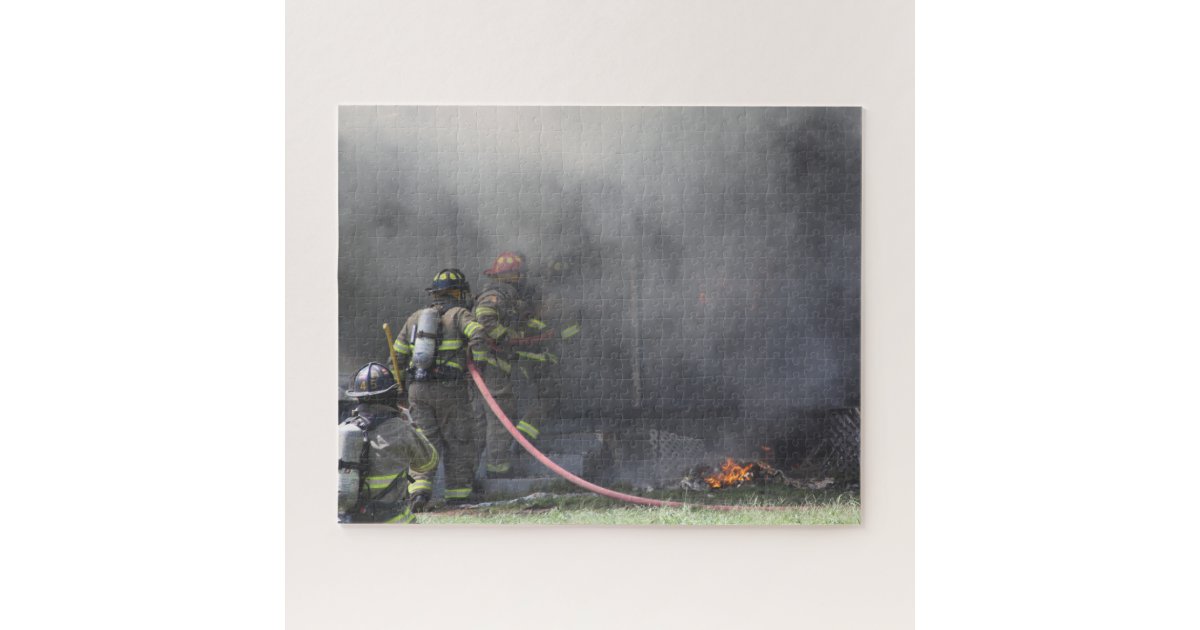Firefighter Jigsaw Puzzle Zazzle