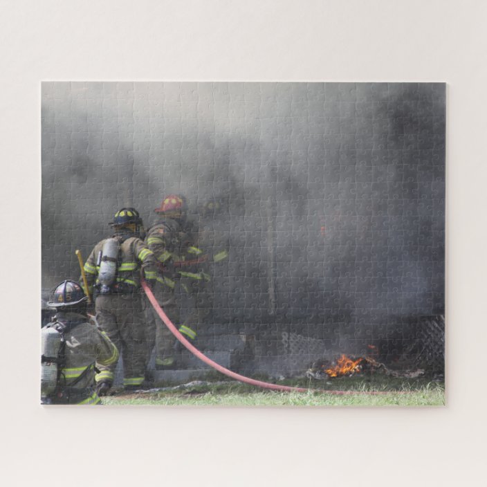 Firefighter Jigsaw Puzzle | Zazzle.com