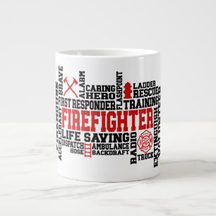 Firefighter Jumbo Mug