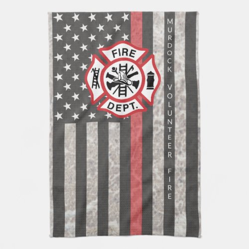 Firefighter Kitchen Towels