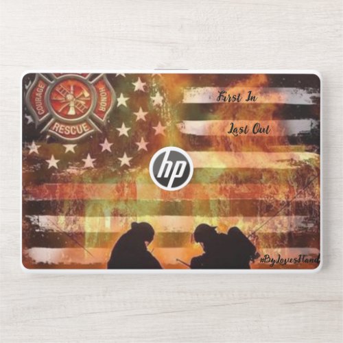 Firefighter Laptop Skin