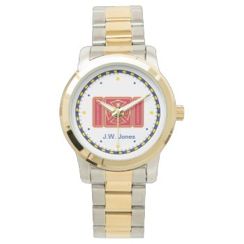Firefighter Lieutenant Watch by Dollarsworth at Zazzle