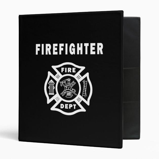 Firefighter Logo Binder (Front/Inside)