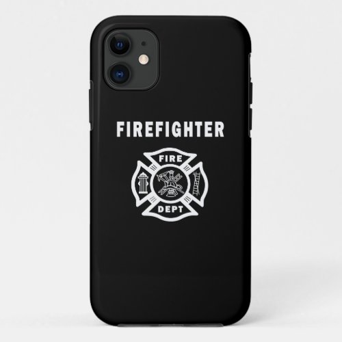 Firefighter Logo iPhone 11 Case
