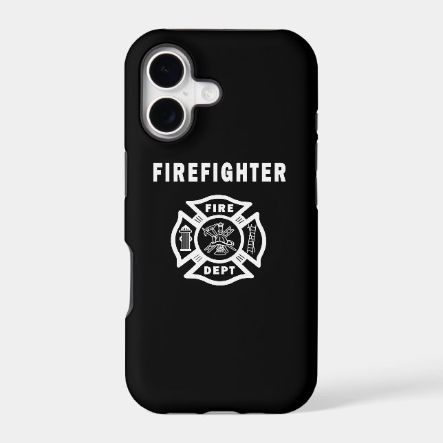 Firefighter Logo Iphone Case (Back)