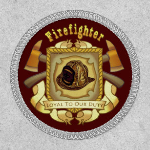 Custom Name Patch - Leatherheads Firefighter MC National Site