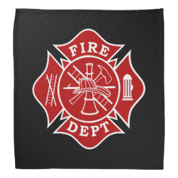 Firefighter Bandanas & Kerchiefs | Zazzle