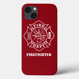 Firefighter Maltese Cross Phone Case