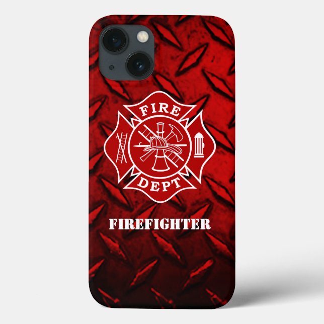 Firefighter Maltese Cross Phone Case, Tough Xtreme Case-Mate iPhone Case (Back)