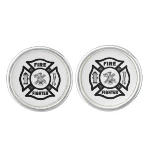 Firefighter Maltese   Cufflinks