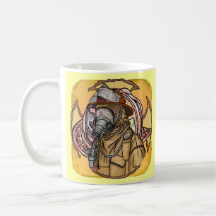 Firefighter Mask  mug