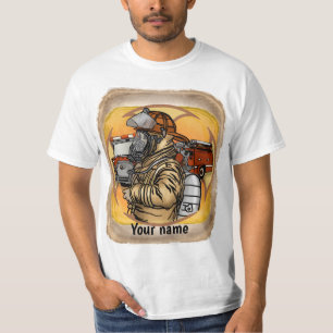Firefighter Mask Up T-Shirt