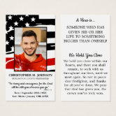 Firefighter Shift Prayer - Firefighter Prayer Cards (3 Cards)