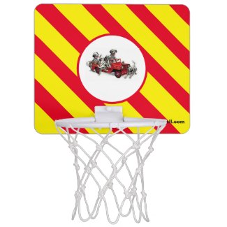 Firefighter Mini Basketball Hoop