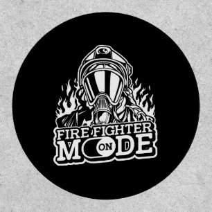 Firefighter Mode On - Fire Department Thin Red Lin Patch
