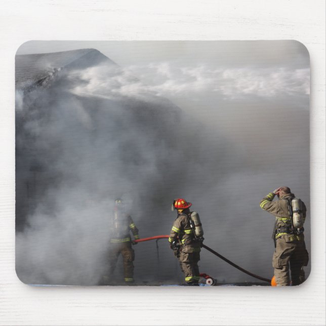 Firefighter  mouse pad (Front)