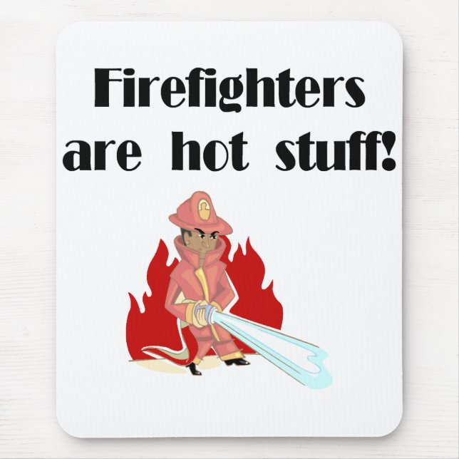 Firefighter Mouse Pad (Front)