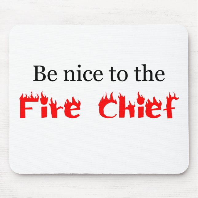 Firefighter Mouse Pad. Mouse Pad (Front)