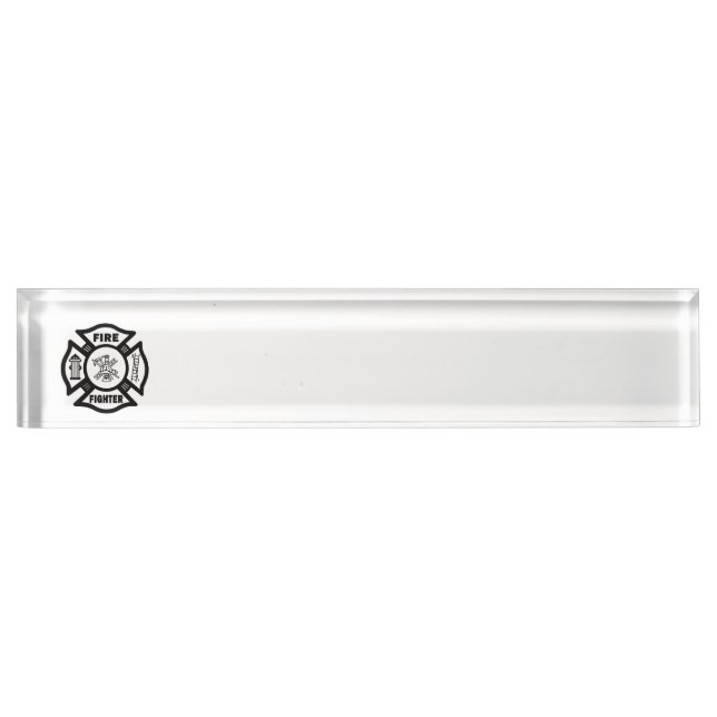 Firefighter Name Plate (Front)