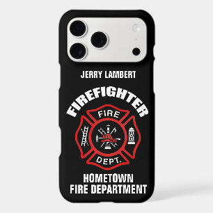Firefighter Name Template iPhone 17 Pro Max Case