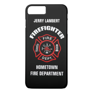 Firefighter Name Template iPhone 8 Plus/7 Plus Case