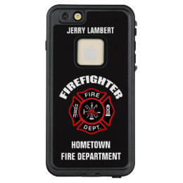 Firefighter Name Template LifeProof FRĒ iPhone 6/6s Plus Case