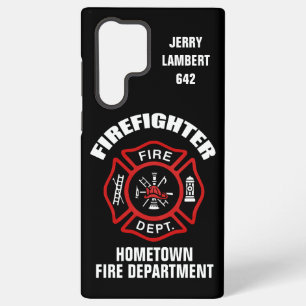 Firefighter Name Template Samsung Galaxy S22 Ultra Case