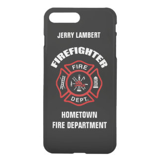 Firefighter Name Template iPhone 8 Plus/7 Plus Case