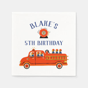 Firefighter Napkins